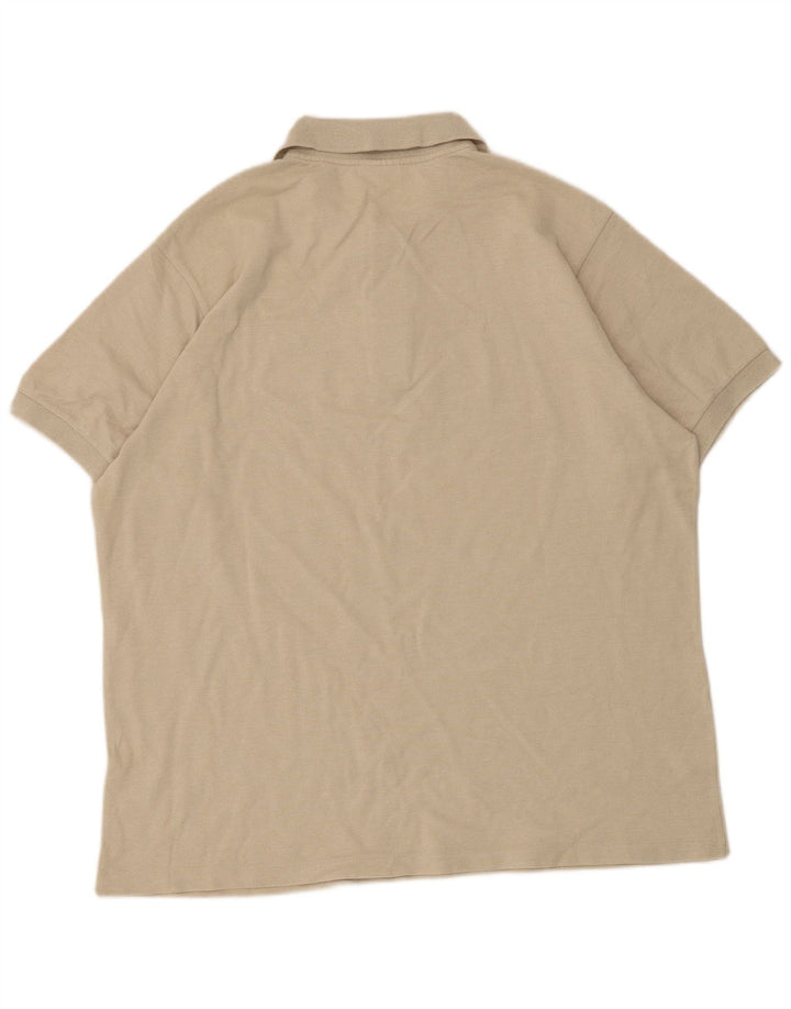 Lacoste Mens Polo Shirt Size 6 XL Beige