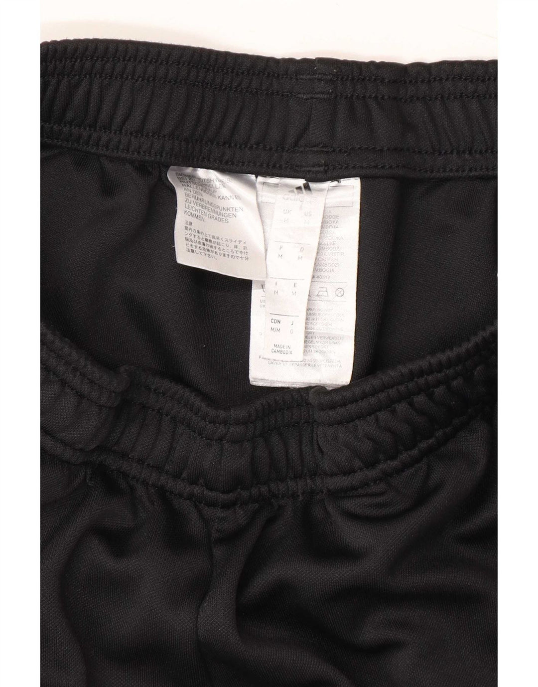 Adidas Womens Tracksuit Trousers Medium Black Polyester