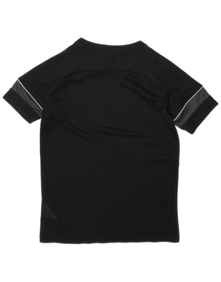 Nike Boys T-Shirt Top 10-11 Years Medium Black Polyester Sports