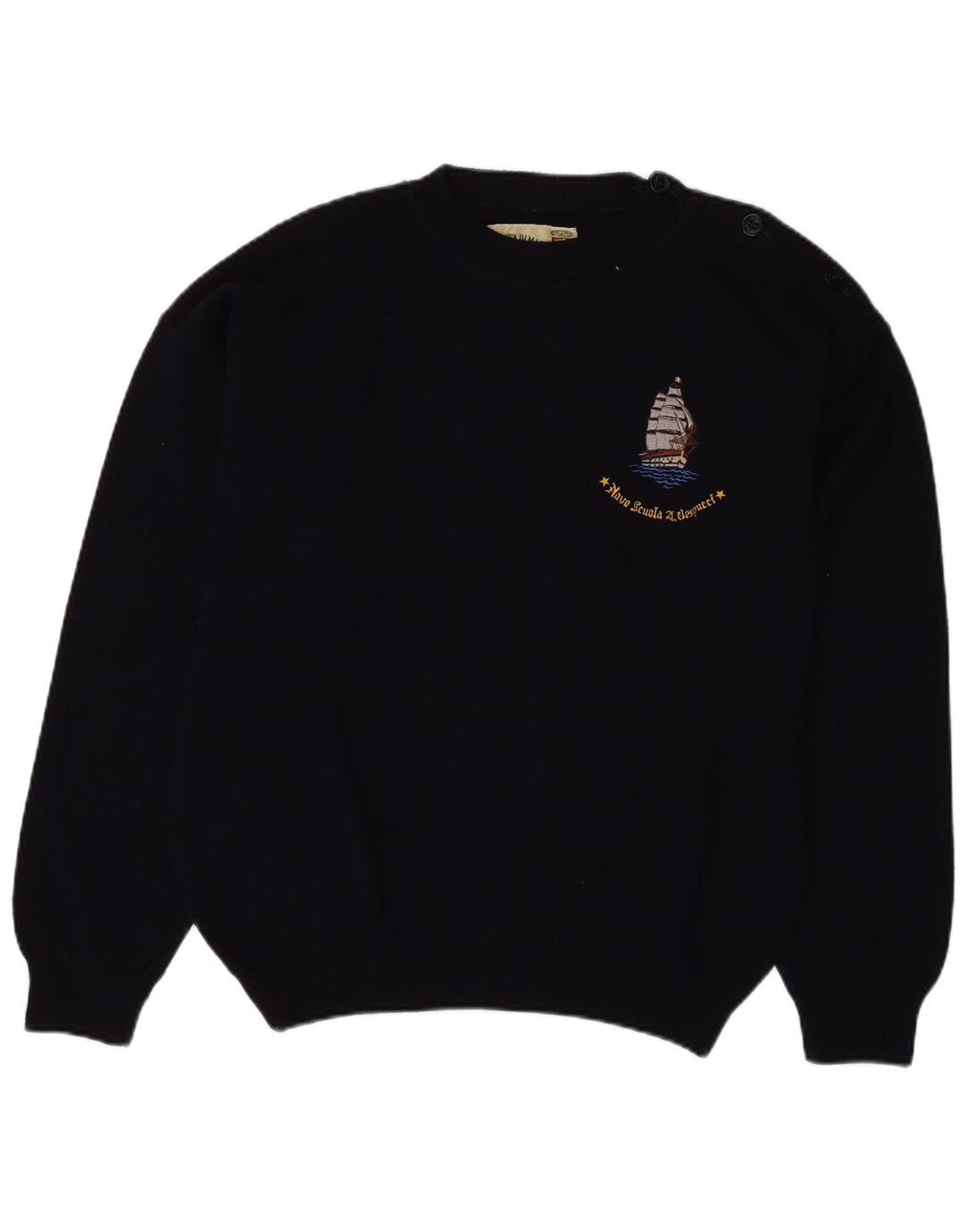 Armata Di Mare Mens Crew Neck Jumper Sweater Large Navy Blue