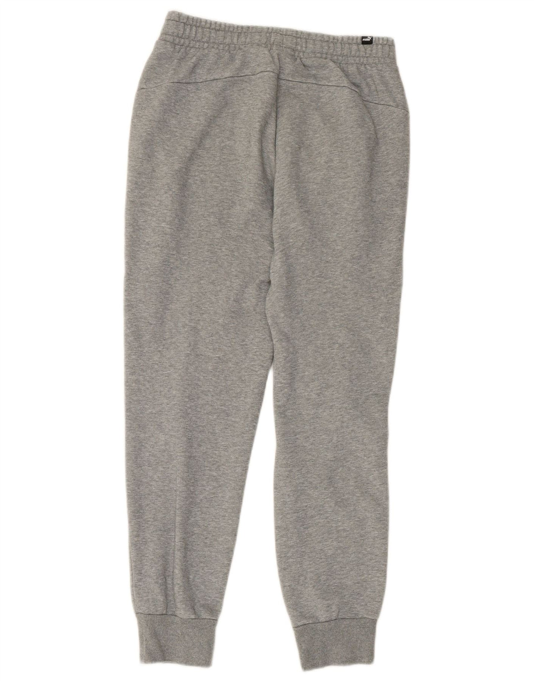 PUMA Mens Tracksuit Trousers Joggers Small  Grey Cotton