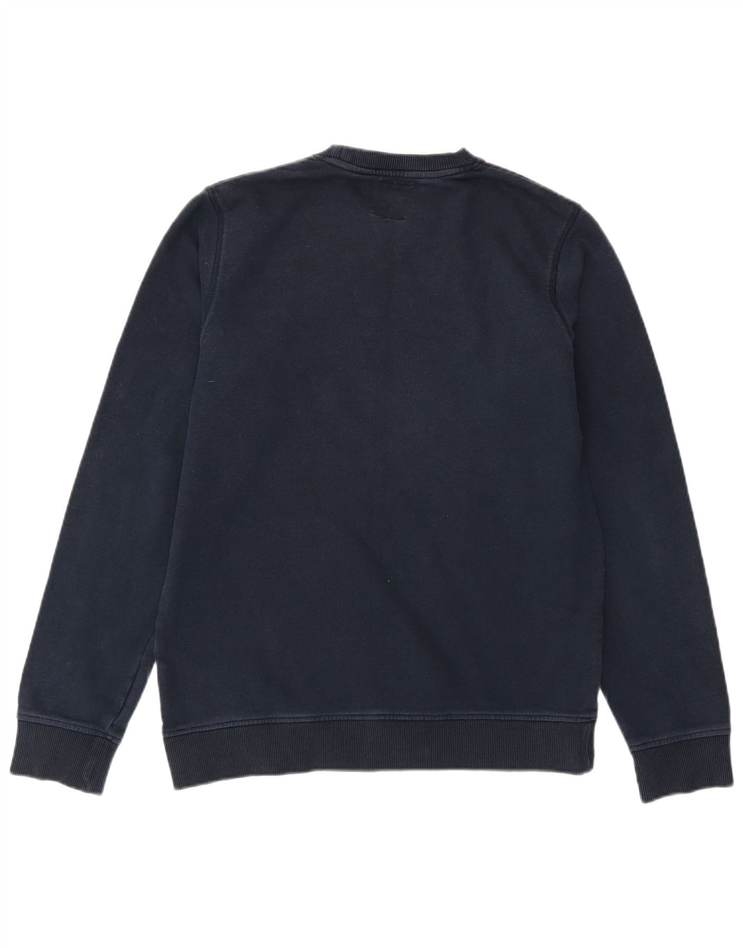 DICKIES Mens Graphic Sweatshirt Jumper Medium Navy Blue Cotton