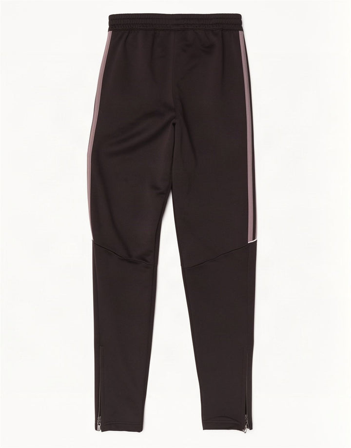 Adidas Mens Aeroready Tracksuit Trousers Small Black Polyester