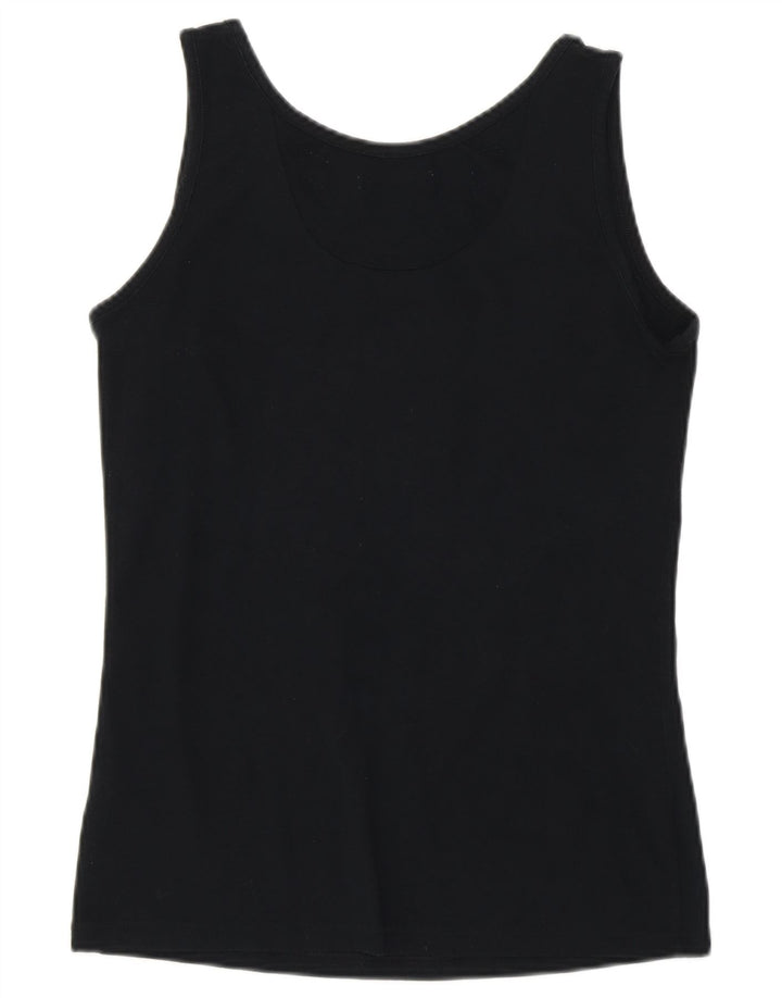 ADIDAS Womens Graphic T-Shirt Top IT 40 Small Black