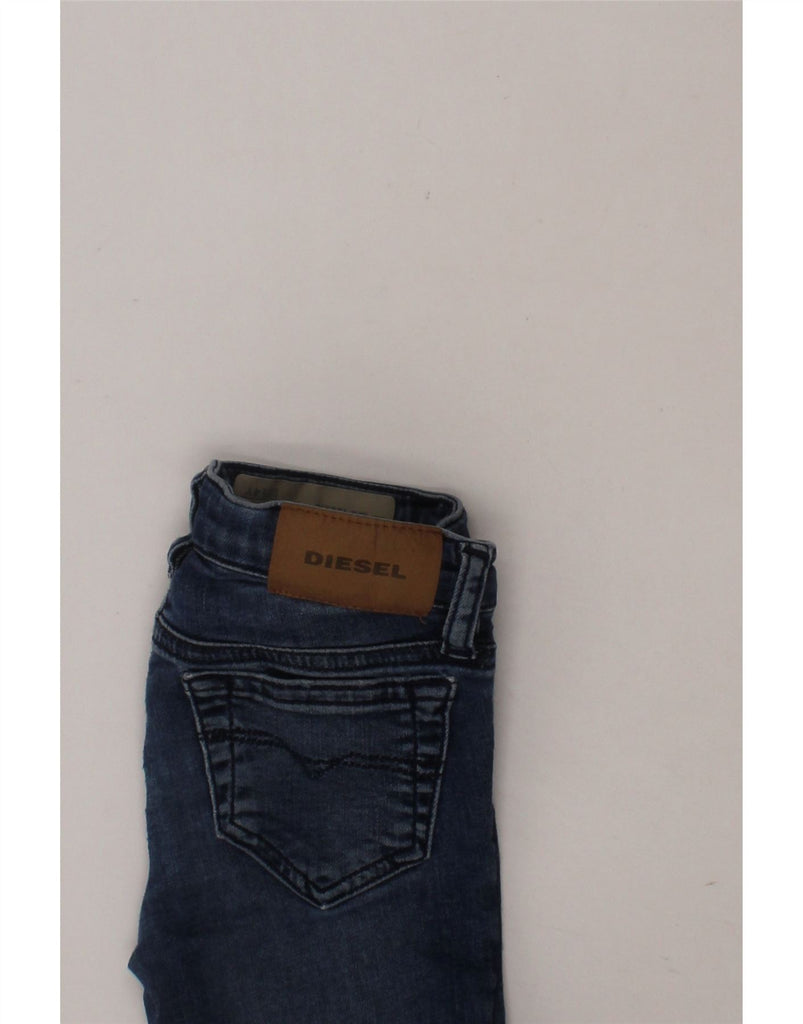 DIESEL Girls Skinzee-Low Super Slim Skinny Jeans 3-4 Years W18 L16 Blue Vintage Diesel and Second-Hand Diesel from Messina Hembry 