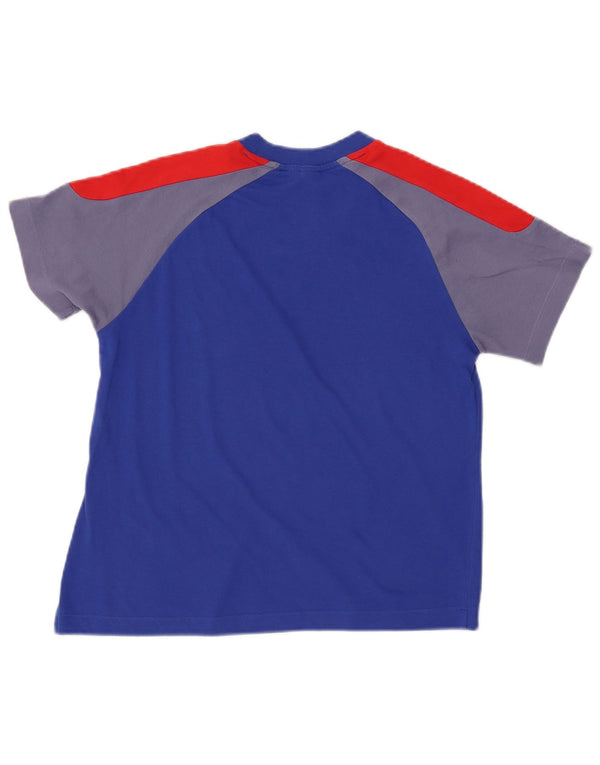 ADIDAS Womens Primegreen Graphic T-Shirt Top UK 8/10 Small Blue