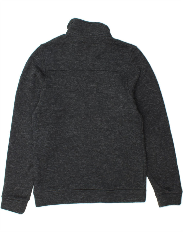 MOUNTAIN WAREHOUSE Mens Zip Neck Sweatshirt Jumper Small Grey Flecked Vintage Mountain Warehouse and Second-Hand Mountain Warehouse from Messina Hembry 