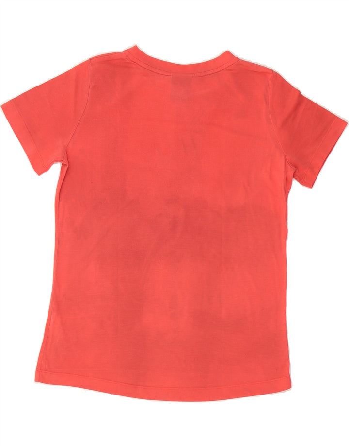 NIKE Womens Graphic T-Shirt Top UK 10 Small Pink Polyester Vintage Nike and Second-Hand Nike from Messina Hembry 