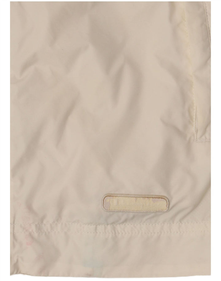 Champion Boys Tracksuit Top Jacket 9-10 Years Medium Off White Colourblock