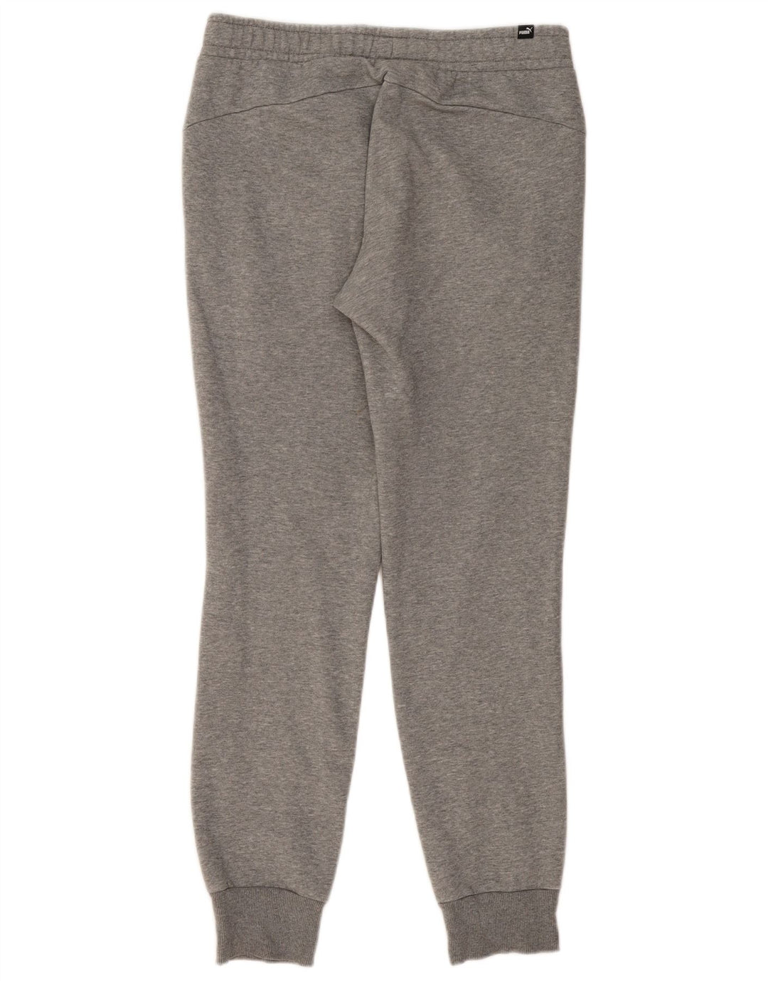 PUMA Womens Tracksuit Trousers Joggers Medium  Grey Flecked Cotton
