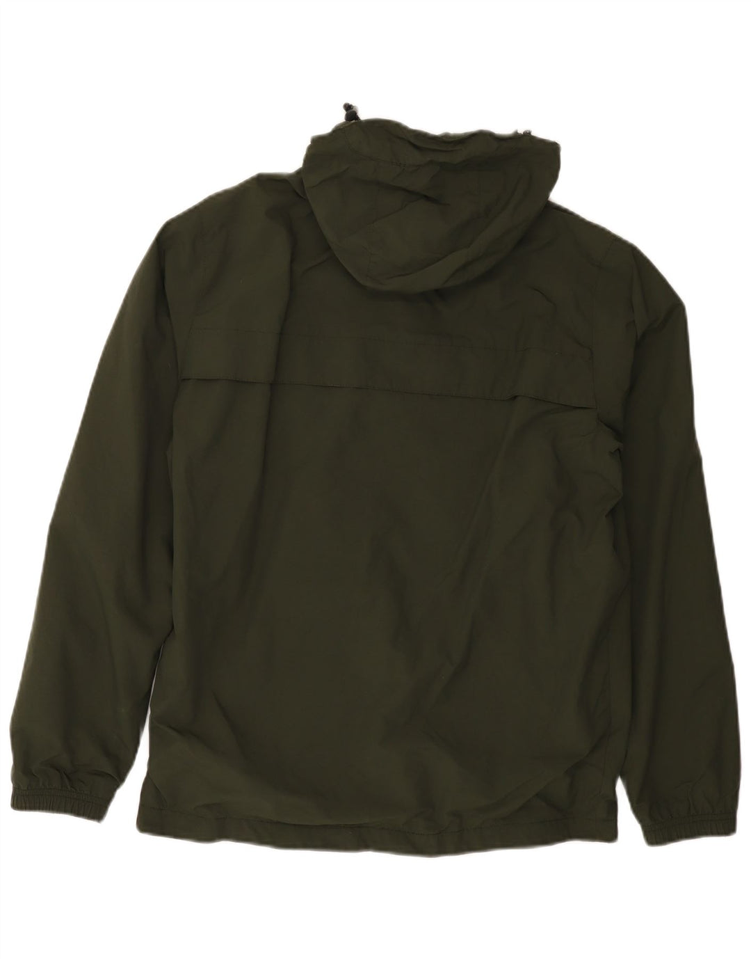 Farah Mens Hooded Pullover Rain Jacket UK 36 Small Green Polyamide