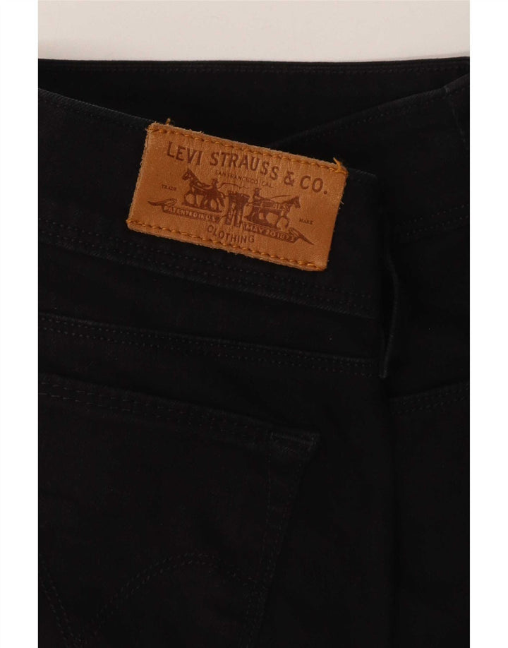 Levi's Womens 571 Slim Jeans W28 L27 Black