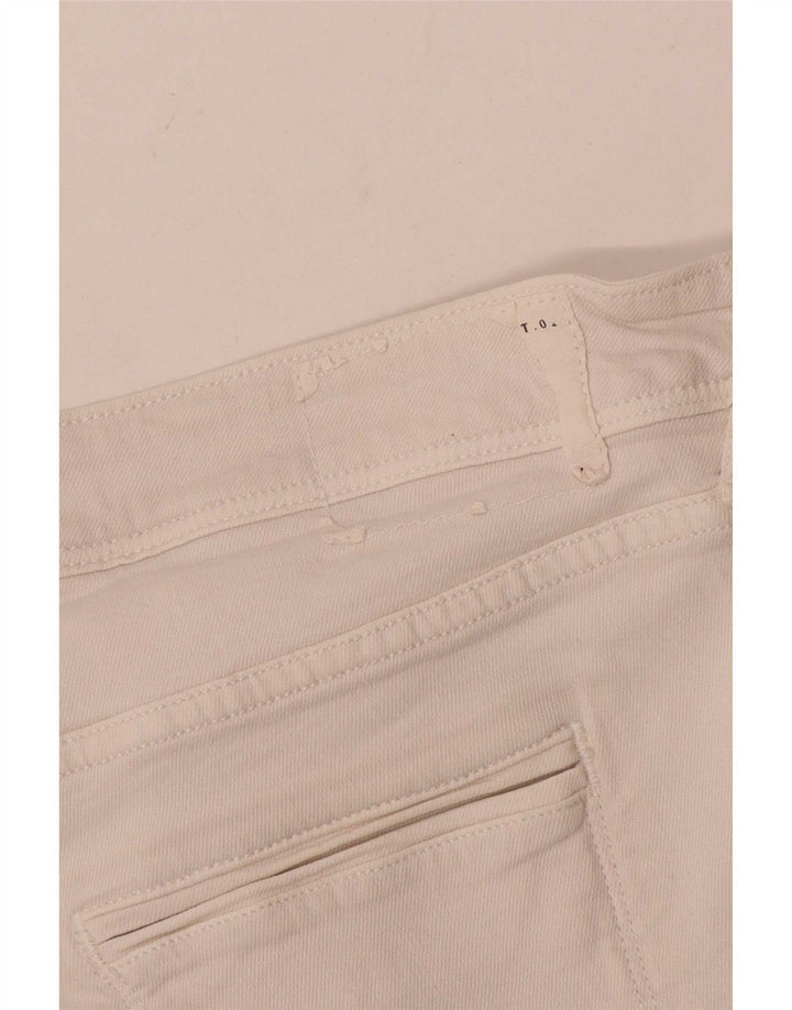 Guess Mens Chino Shorts W30 Medium White Cotton