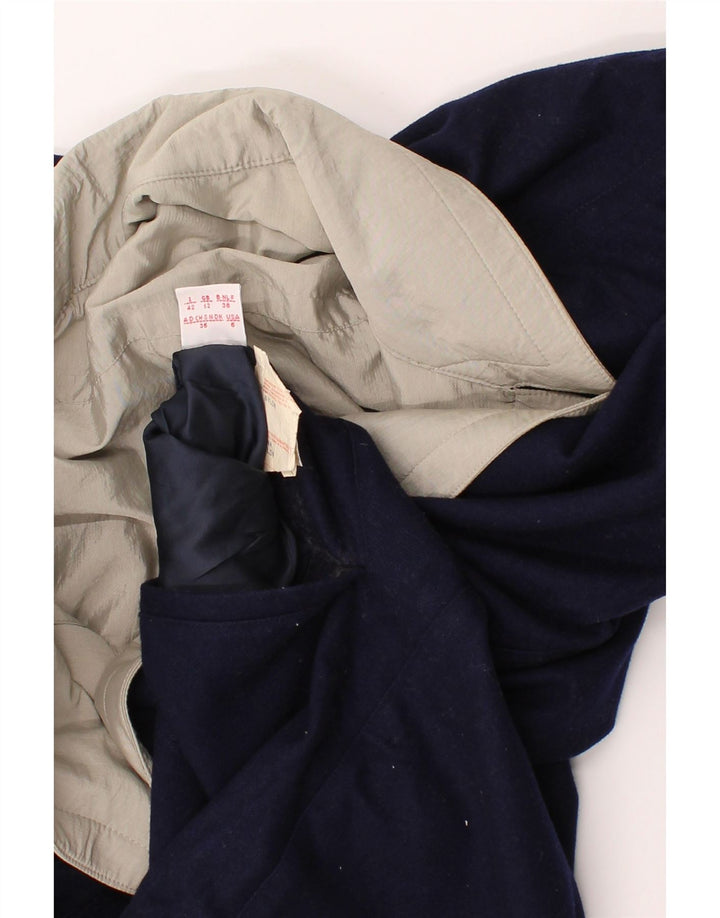BELFE Womens Oversized Reversible Jacket UK 12 Medium Beige Vintage Belfe and Second-Hand Belfe from Messina Hembry 
