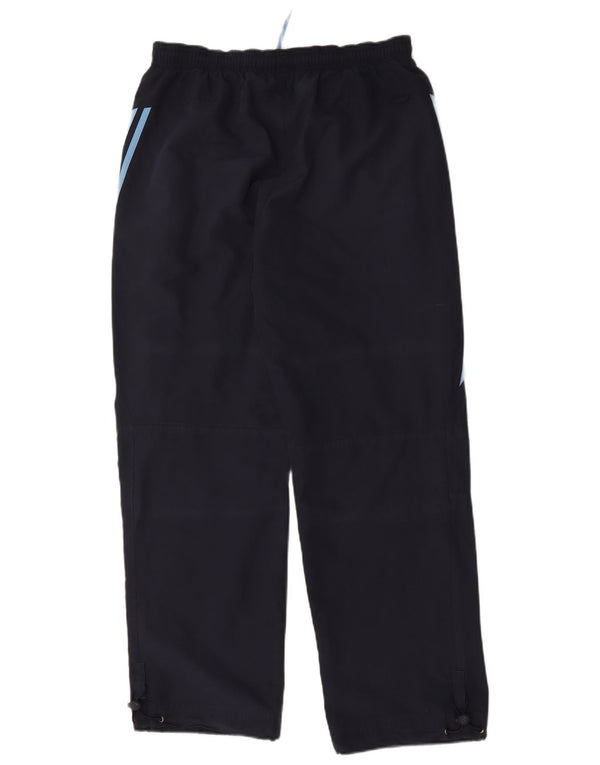 Adidas Mens Tracksuit Trousers Medium Navy Blue Polyester