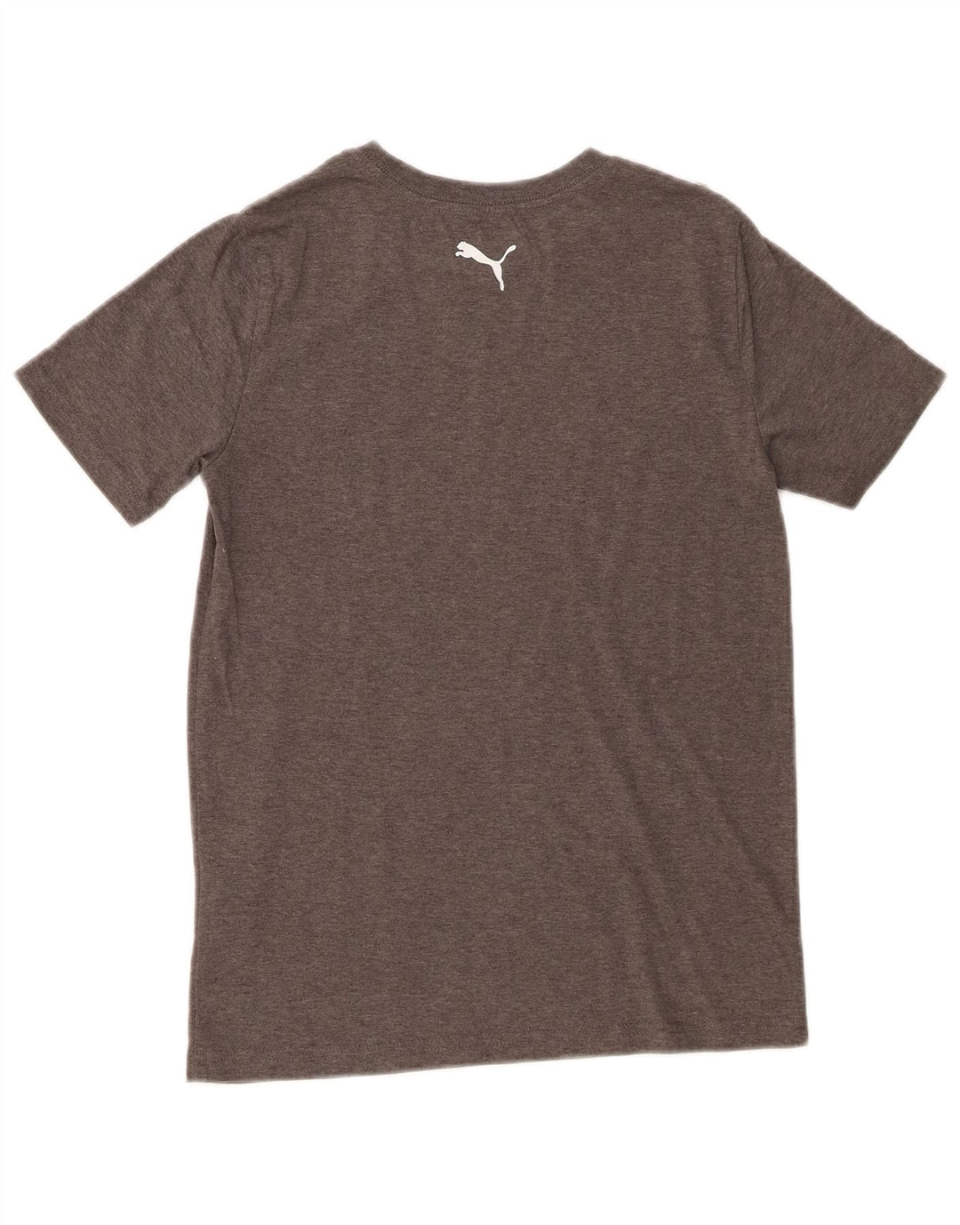 Puma Girls Graphic T-Shirt Top 10-11 Years Medium  Grey Cotton