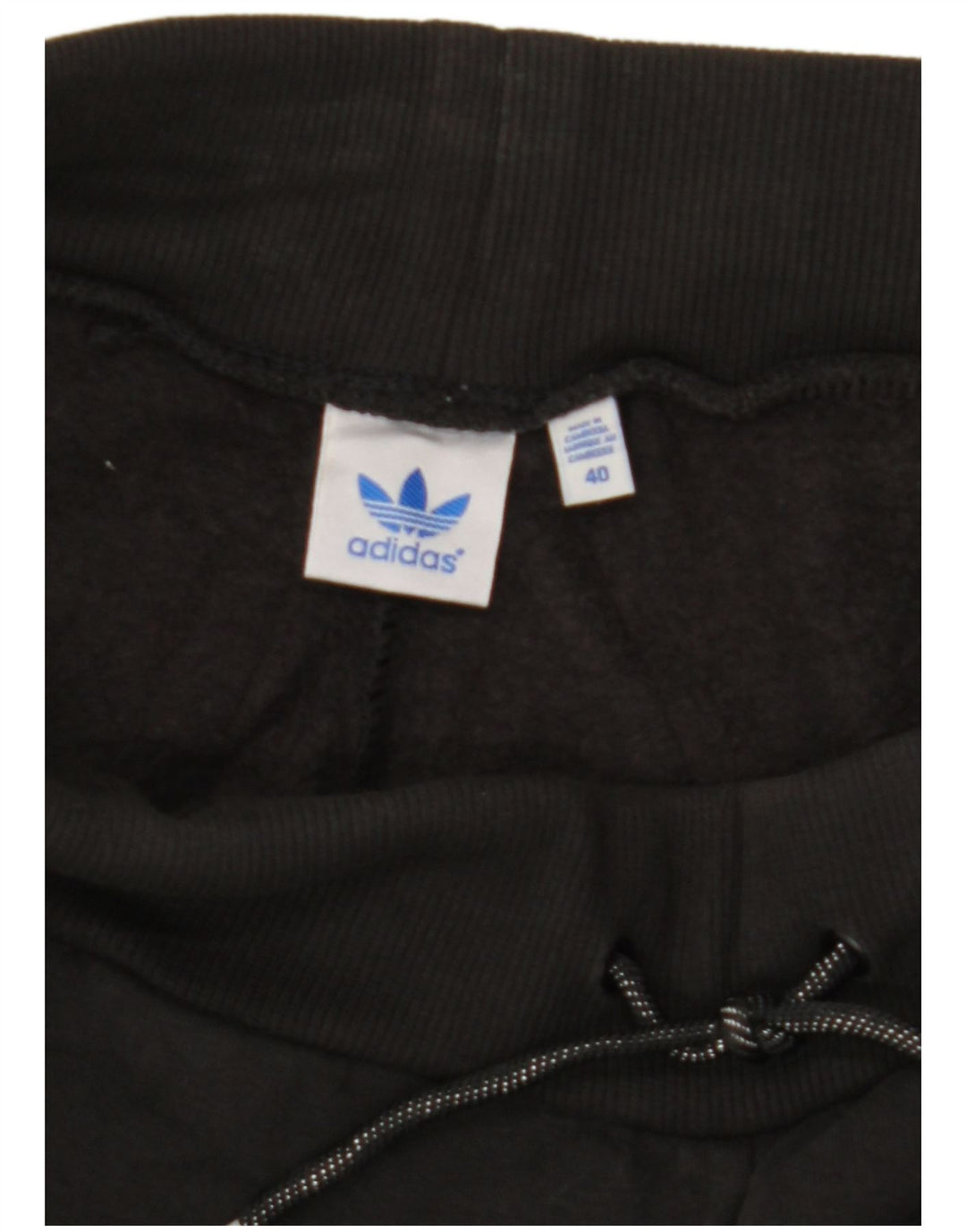 ADIDAS Womens Bermuda Sport Shorts EU 40 Medium  Black Cotton