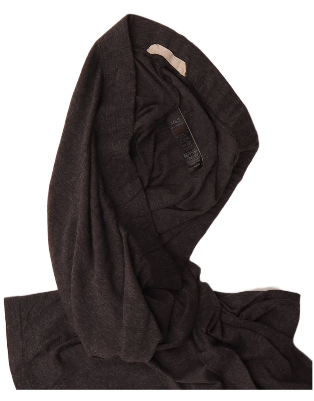 MARKS & SPENCER Womens Tracksuit Trousers UK 10 Small  Grey Cotton