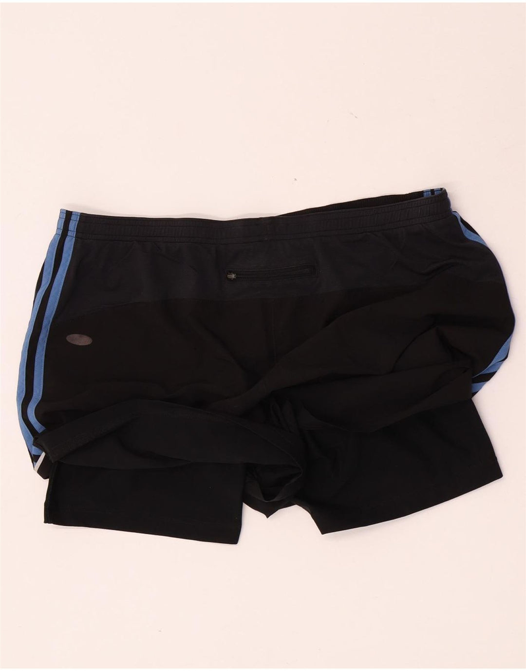 Adidas Mens Sport Shorts Large Black Colourblock Polyester