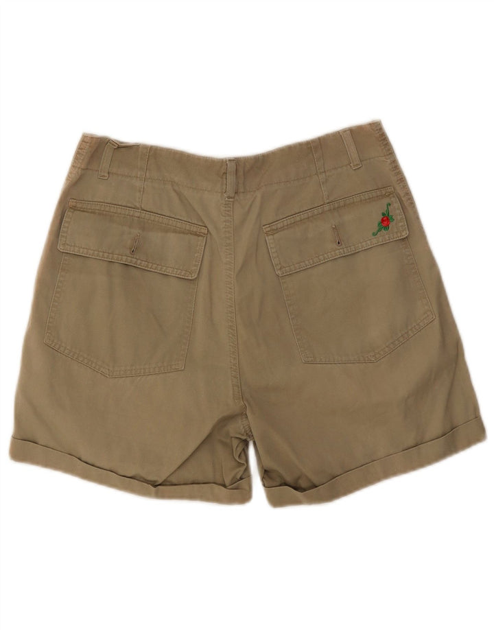 Vintage Womens Chino Shorts W30 Medium Khaki
