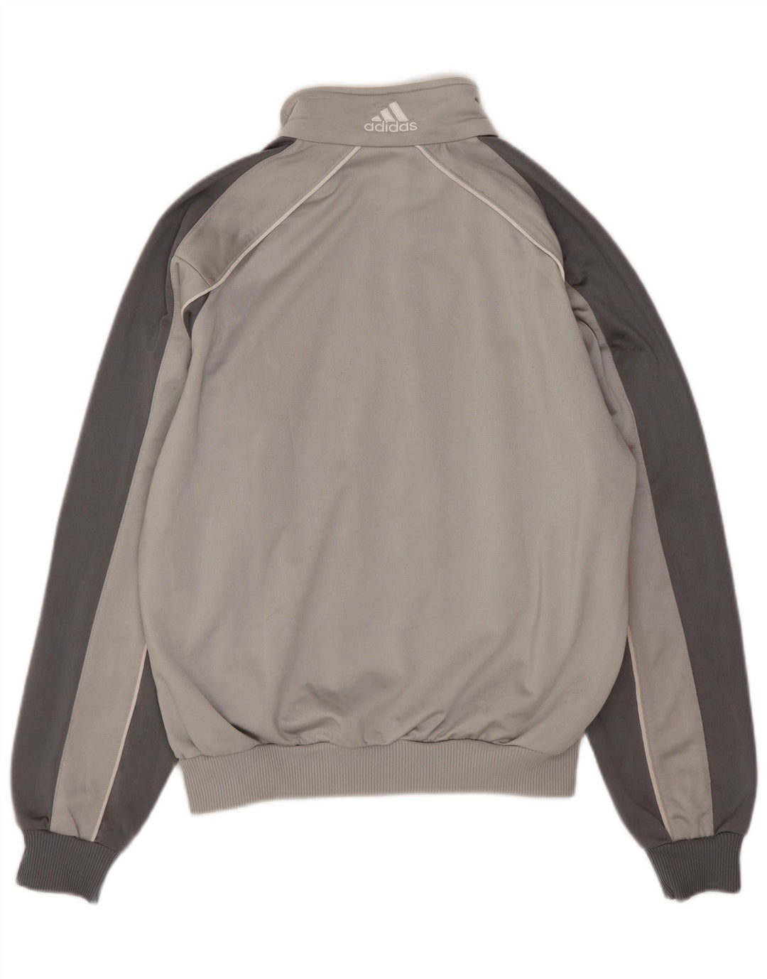 Adidas Boys 11-12 Years Grey Colourblock Polyester