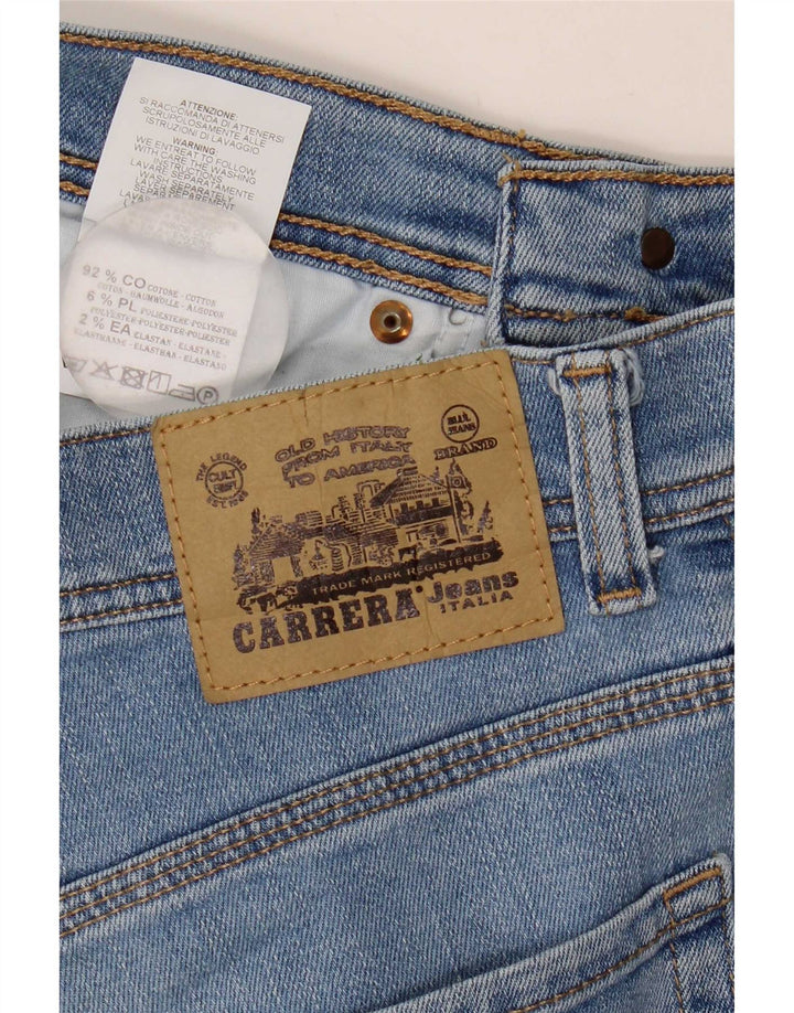Carrera Womens 710 IT 44 Medium W29 L31 Blue Colourblock Cotton