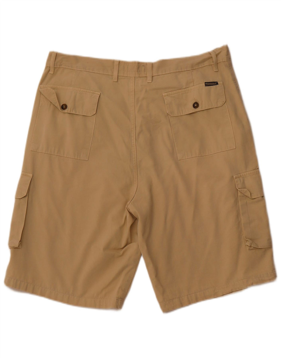 CARRERA Mens Cargo Shorts IT 54 2XL W38 Beige Cotton