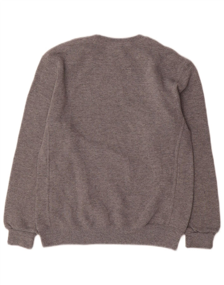 Russell Athletic Boys Sweatshirt Jumper 11-12 Years Medium Grey Flecked