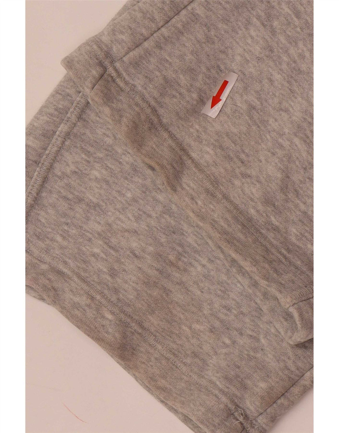 Nike Womens Tracksuit Trousers US 8/10 Medium Grey Flecked Cotton