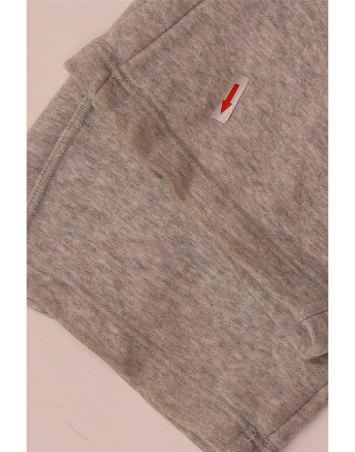 Nike Womens Tracksuit Trousers US 8/10 Medium Grey Flecked Cotton