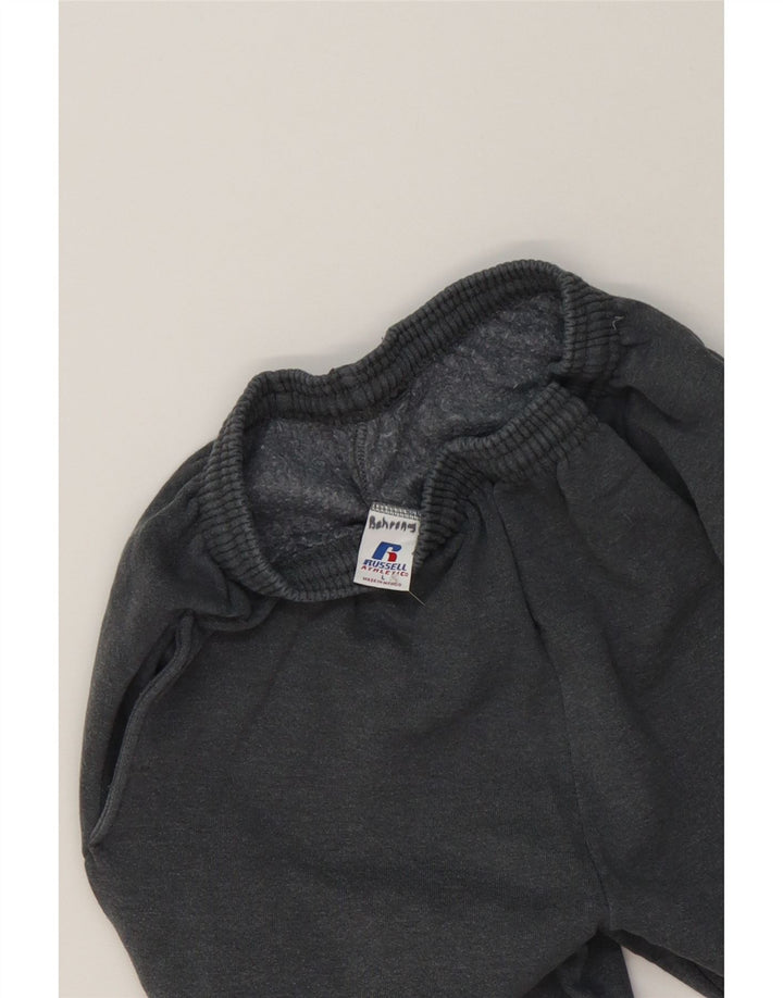 RUSSELL ATHLETIC Mens Tracksuit Trousers Large  Grey Cotton Vintage Russell Athletic and Second-Hand Russell Athletic from Messina Hembry 