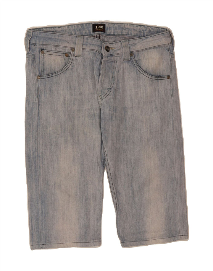 LEE Mens Powell Denim Shorts W32 Medium Blue Cotton Vintage Lee and Second-Hand Lee from Messina Hembry 