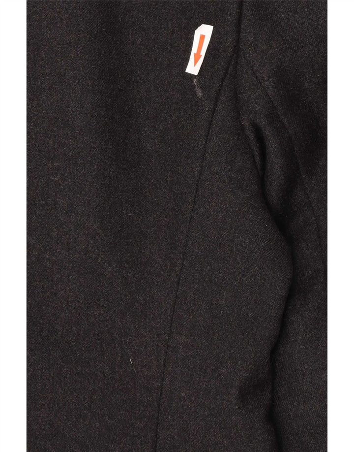 Anna Molinari Womens 4 Button Blazer Jacket IT 42 Medium Grey Colourblock