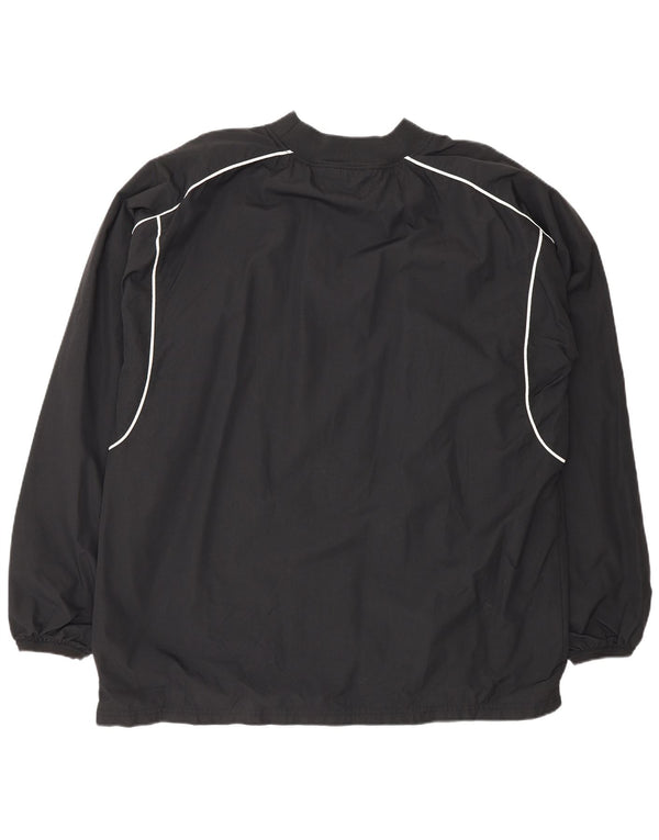 Canterbury Mens Pullover Tracksuit Top XL Black Nylon