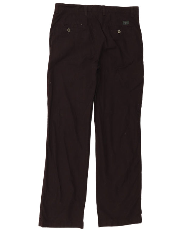 Dockers Mens Slim Fit Chino Trousers W33 L34 Black