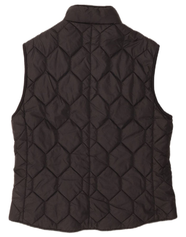 Dkny Boys Padded Gilet 11-12 Years Large Black Nylon