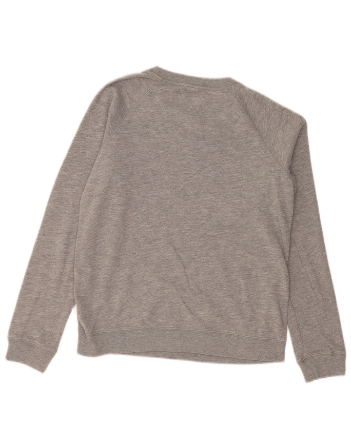 Jack Wills Womens Sweatshirt Jumper UK 12 Medium Grey Flecked