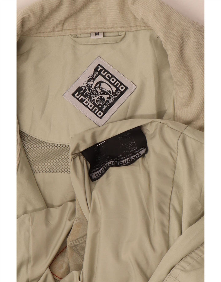 Tucano Urbano Mens Utility Jacket UK 38 Medium Green Polyester
