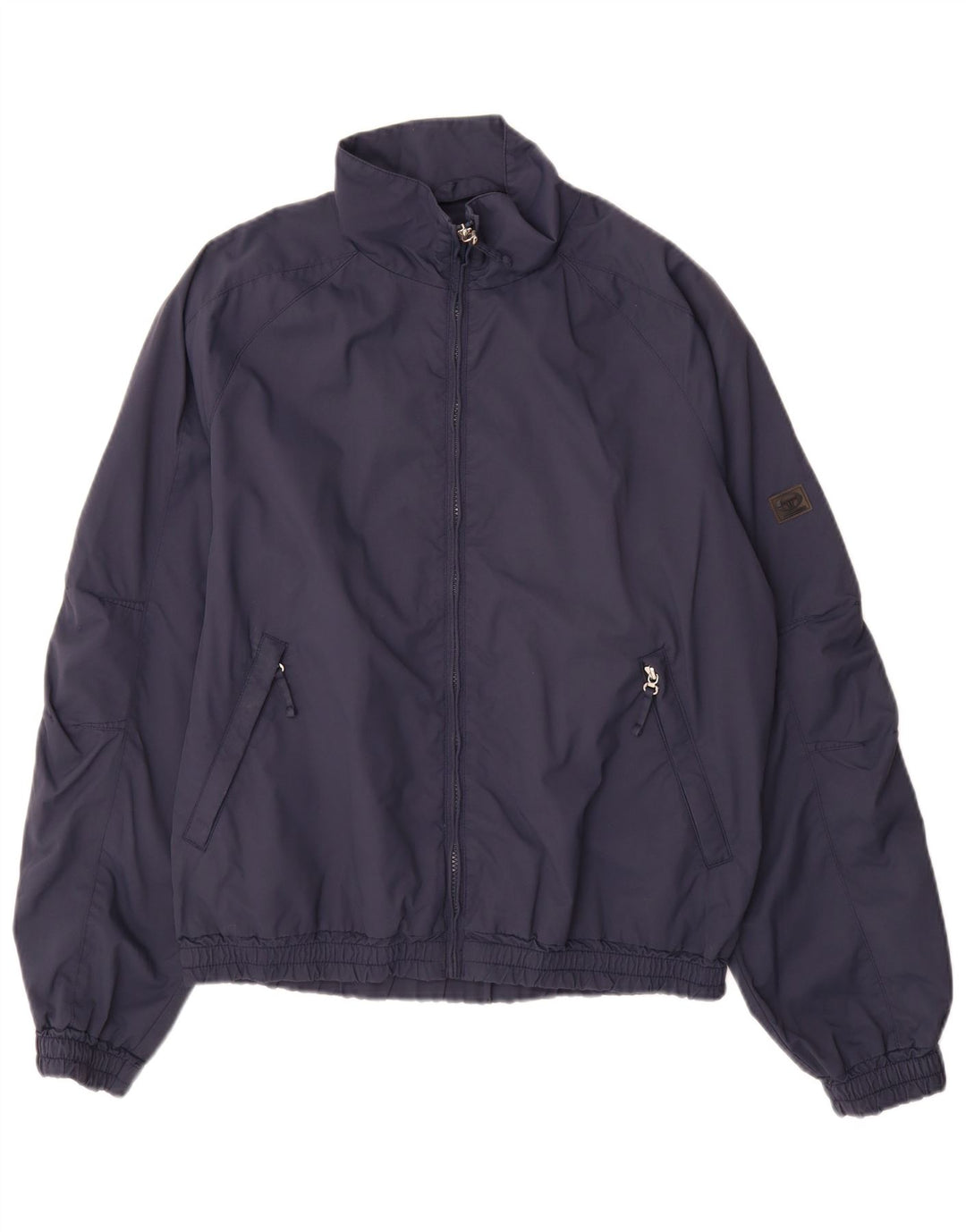 SERGIO TACCHINI Mens Milano Bomber Jacket UK 38 Medium Navy Blue