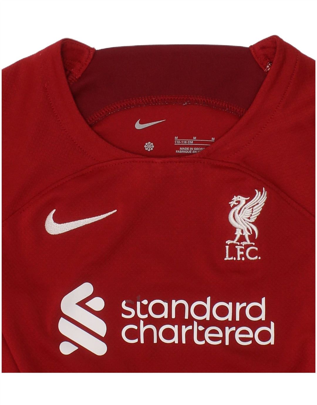 Nike Boys Liverpool Graphic T-Shirt Top 5-6 Years Red