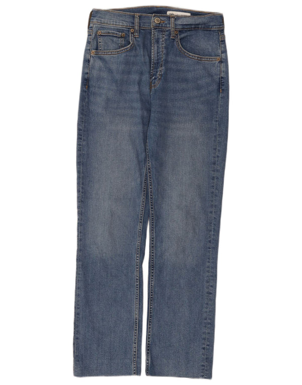 Zara Womens Straight Jeans EU 36 XS W26 L28 Blue