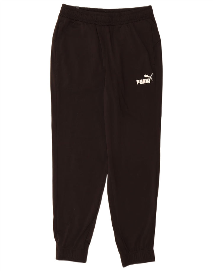 Puma Mens Tracksuit Trousers Joggers Medium  Black Polyester