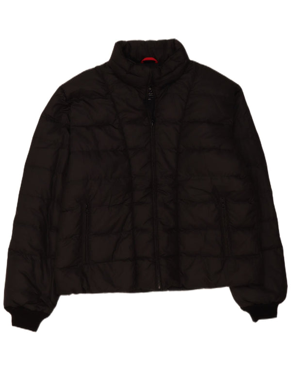 FAY Mens Padded Jacket UK 46 3XL Black Polyester