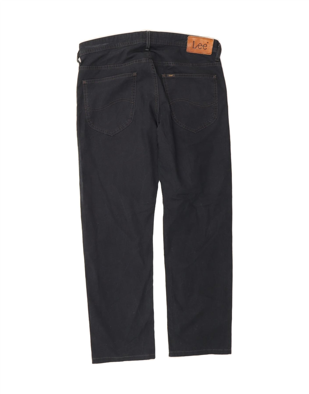 LEE Mens Straight Jeans W32 L29 Navy Blue Vintage Lee and Second-Hand Lee from Messina Hembry 