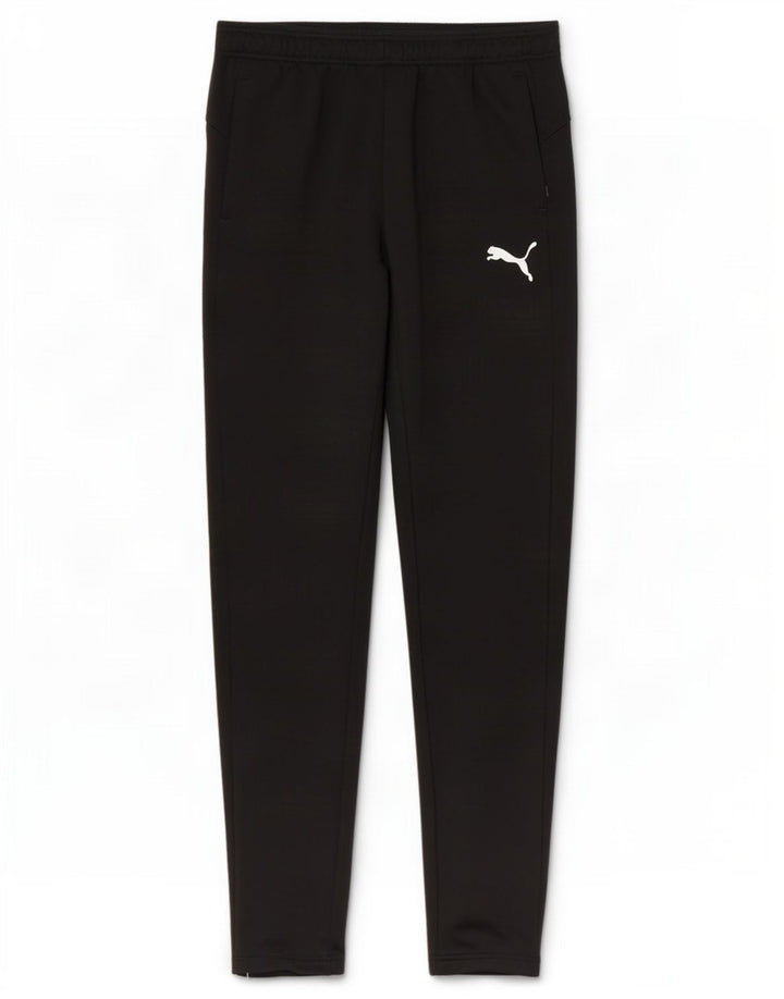 Puma Mens Tracksuit Trousers Medium Black Polyester