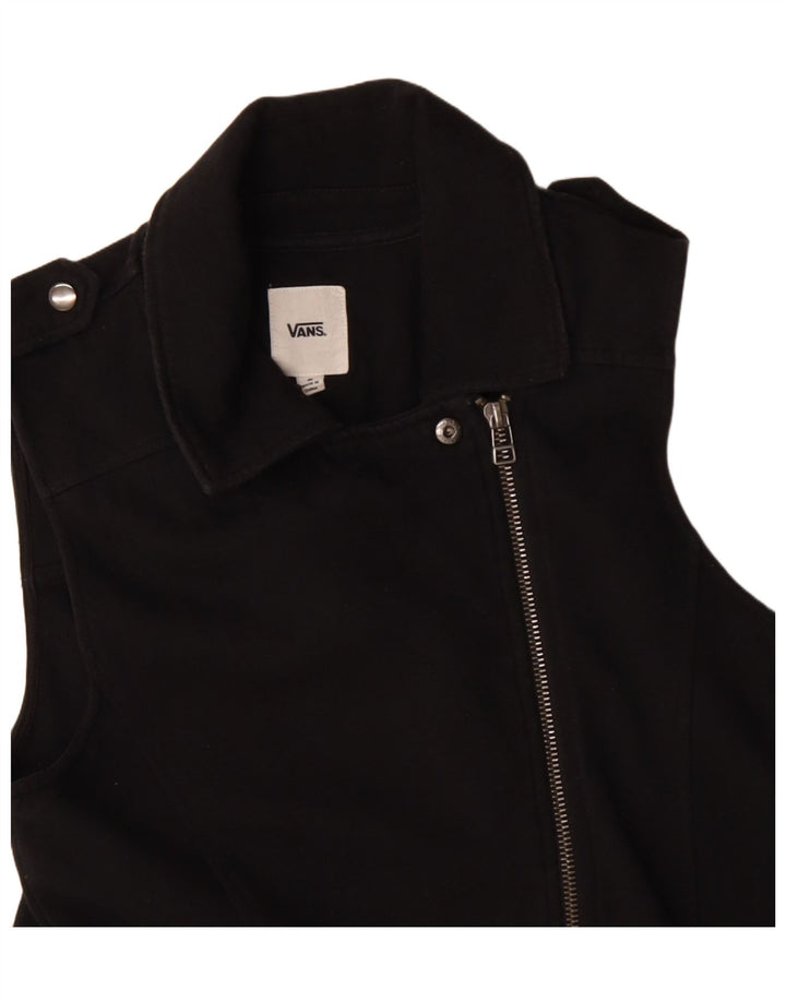 Vans Womens Military Gilet UK 12 Medium Black