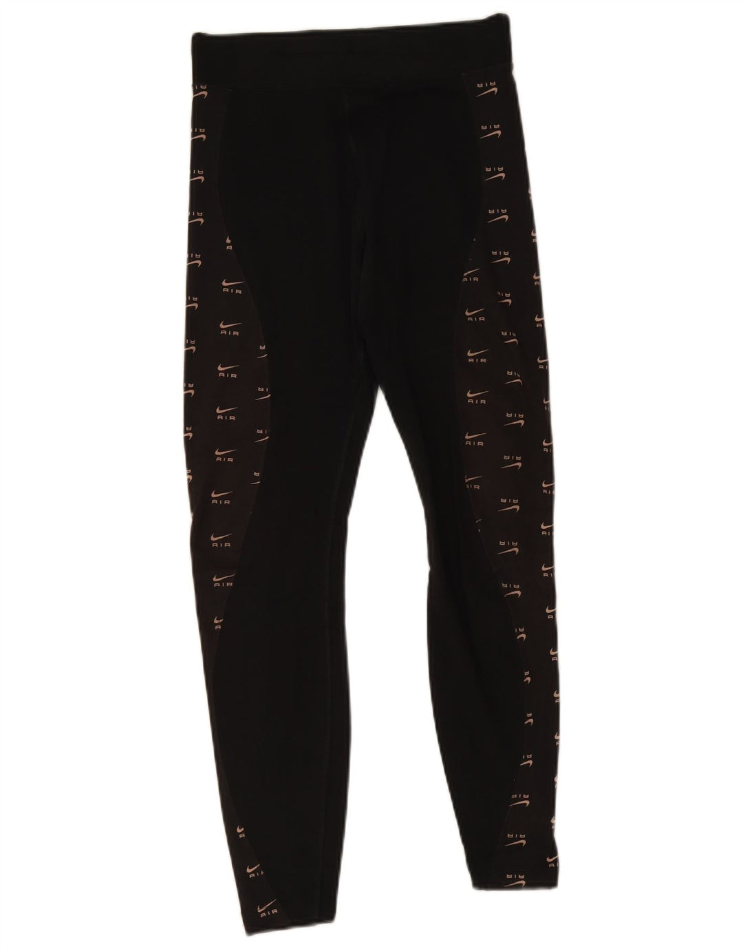 Nike Womens Graphic Leggings UK 10 Small  Black