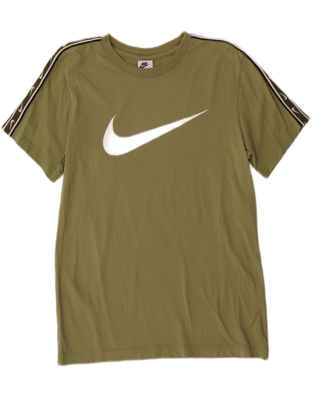 NIKE Mens Graphic T-Shirt Top Small Green Vintage Nike and Second-Hand Nike from Messina Hembry 