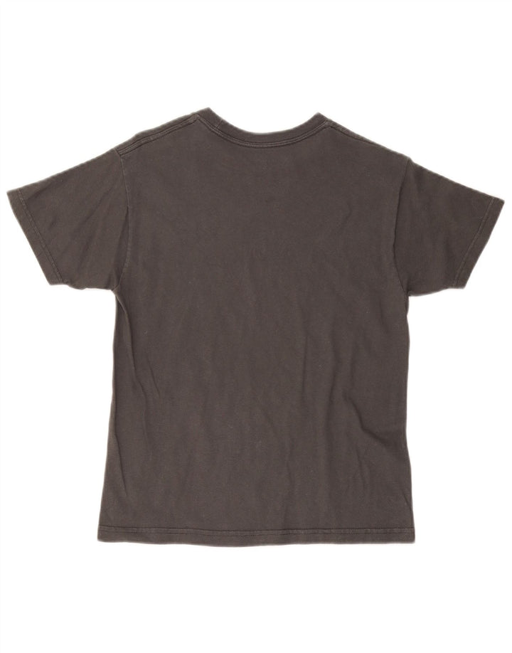 HURLEY Womens Classic Fit Graphic T-Shirt Top UK 18 Medium Grey Cotton