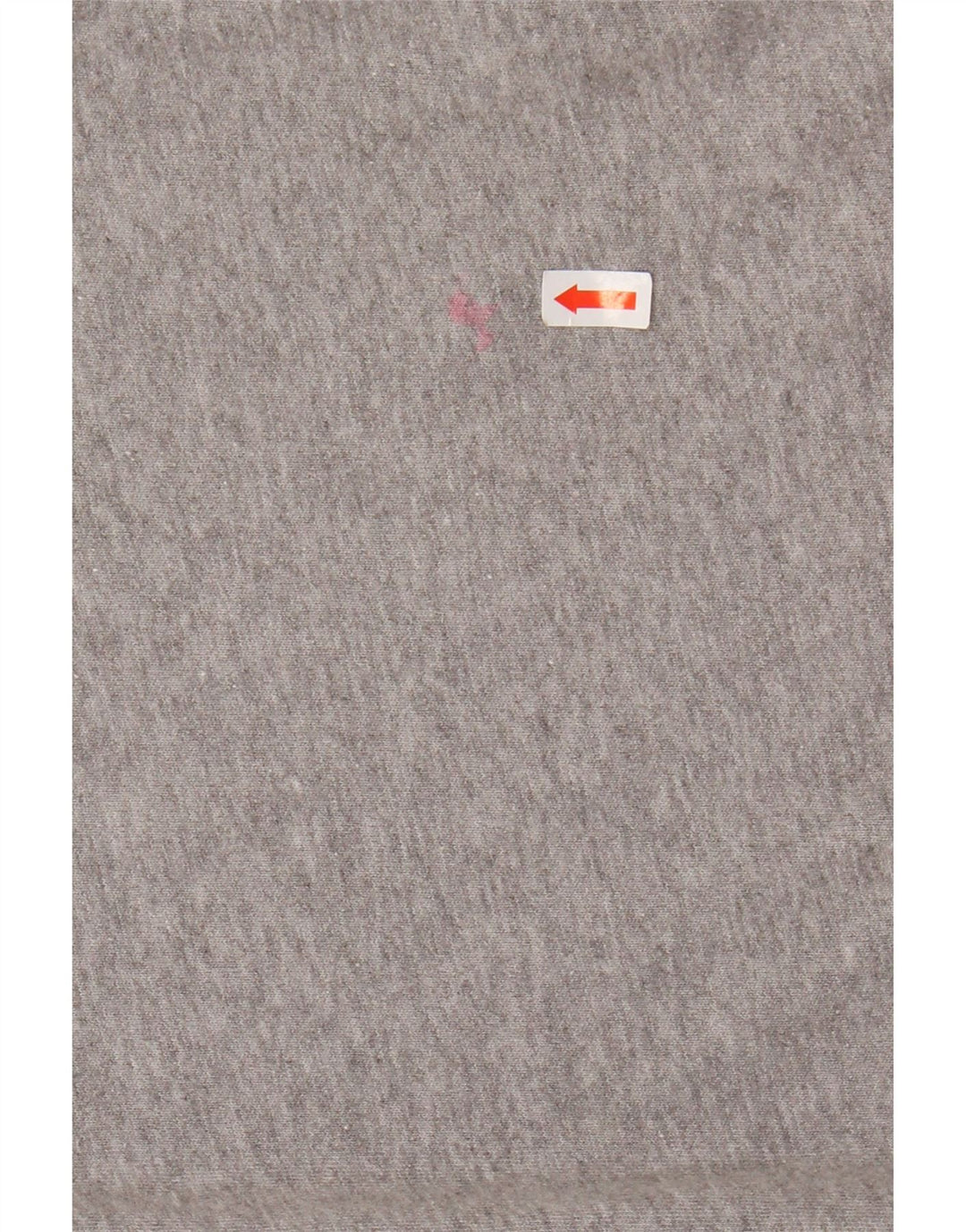 JACK WILLS Womens Graphic Sweatshirt Jumper UK 12 Medium Grey Flecked